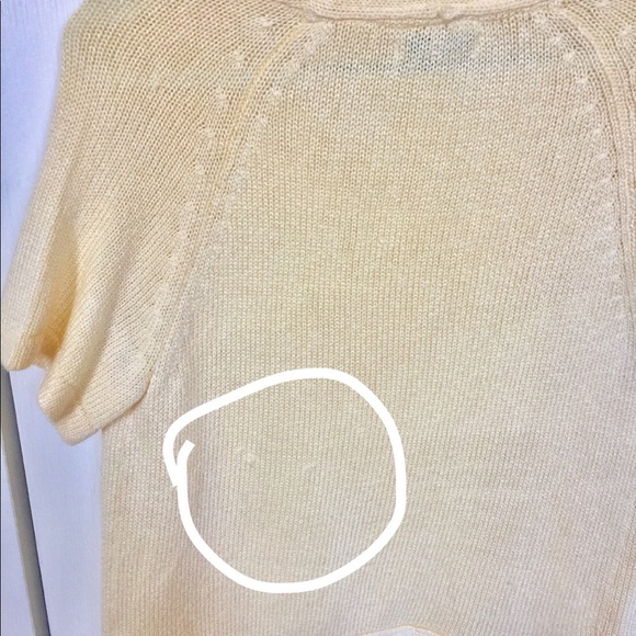 Pale Yellow Cardigan - Picture 4 of 4